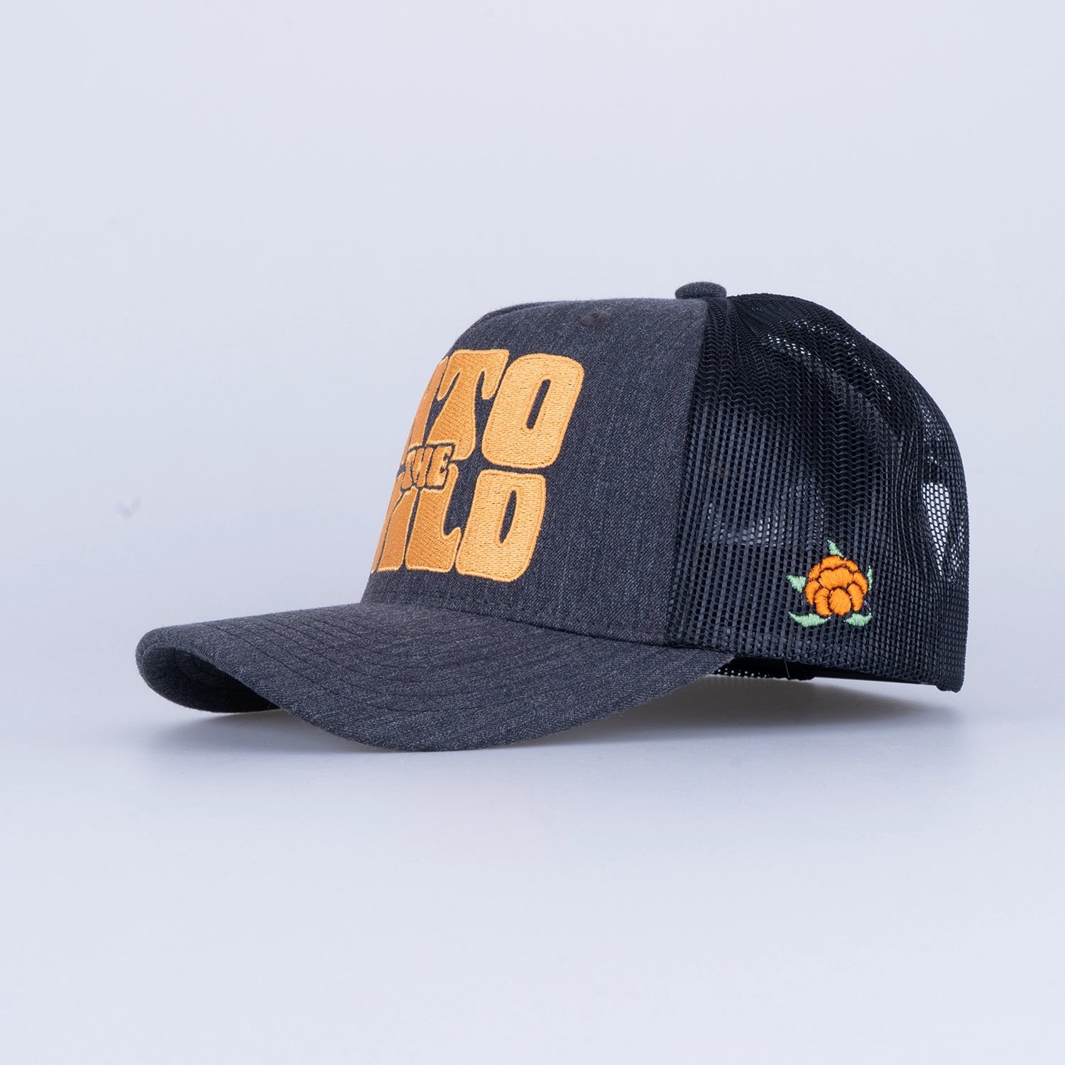 INTO TRUCKER KEPS - HOOKED DARK GREY