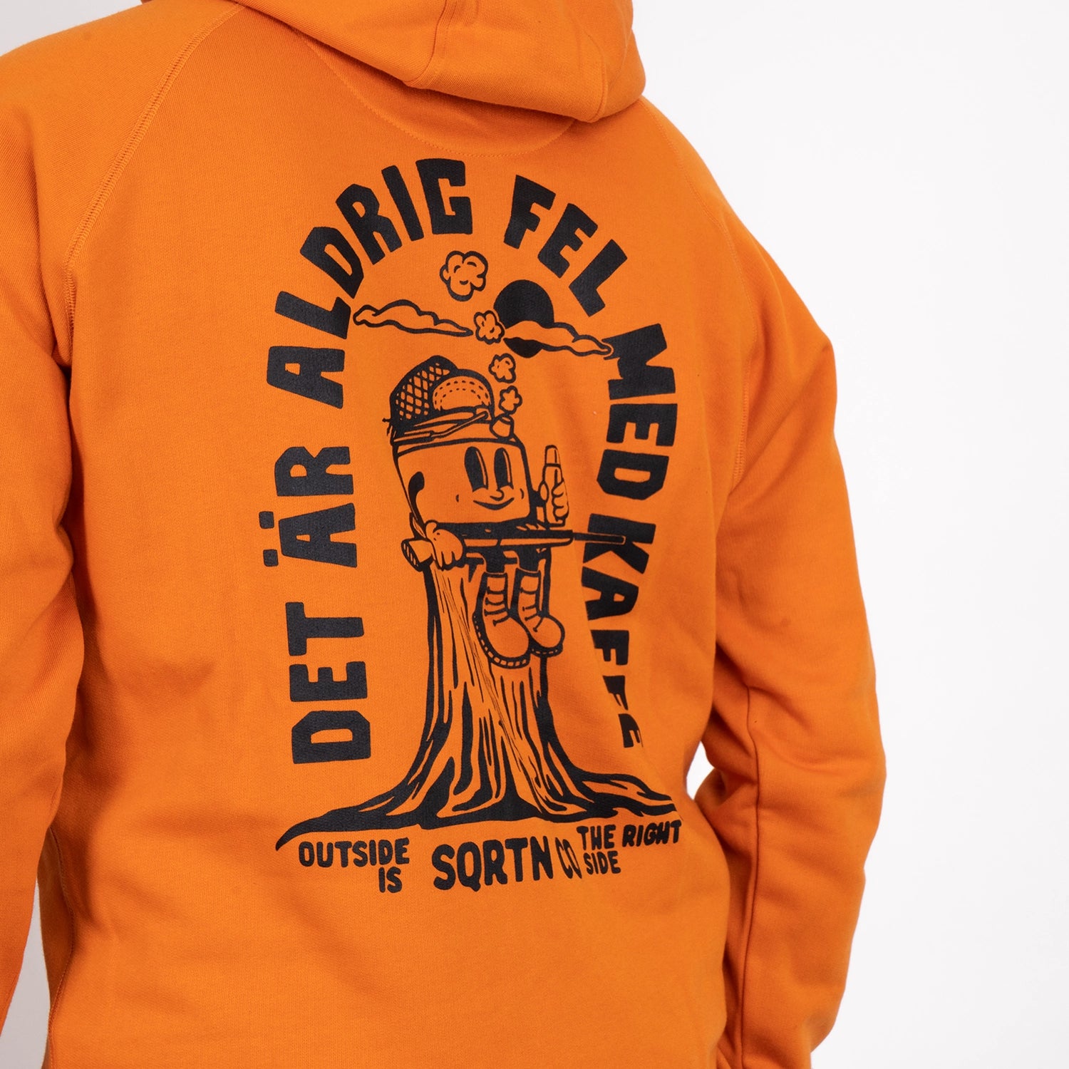 JÄGARPANNA HOODIE - ORANGE MAPLE