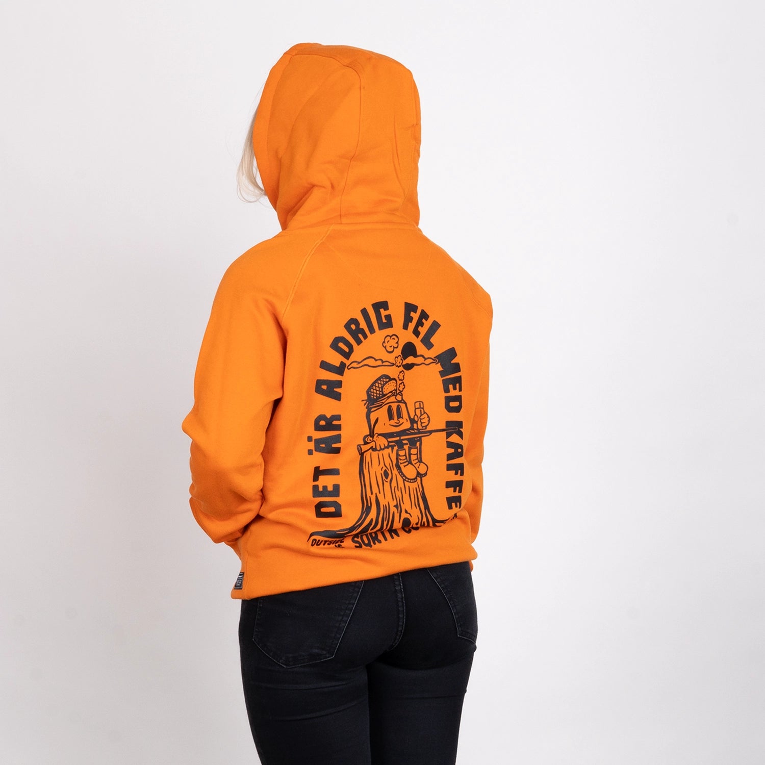 JÄGARPANNA HOODIE - ORANGE MAPLE