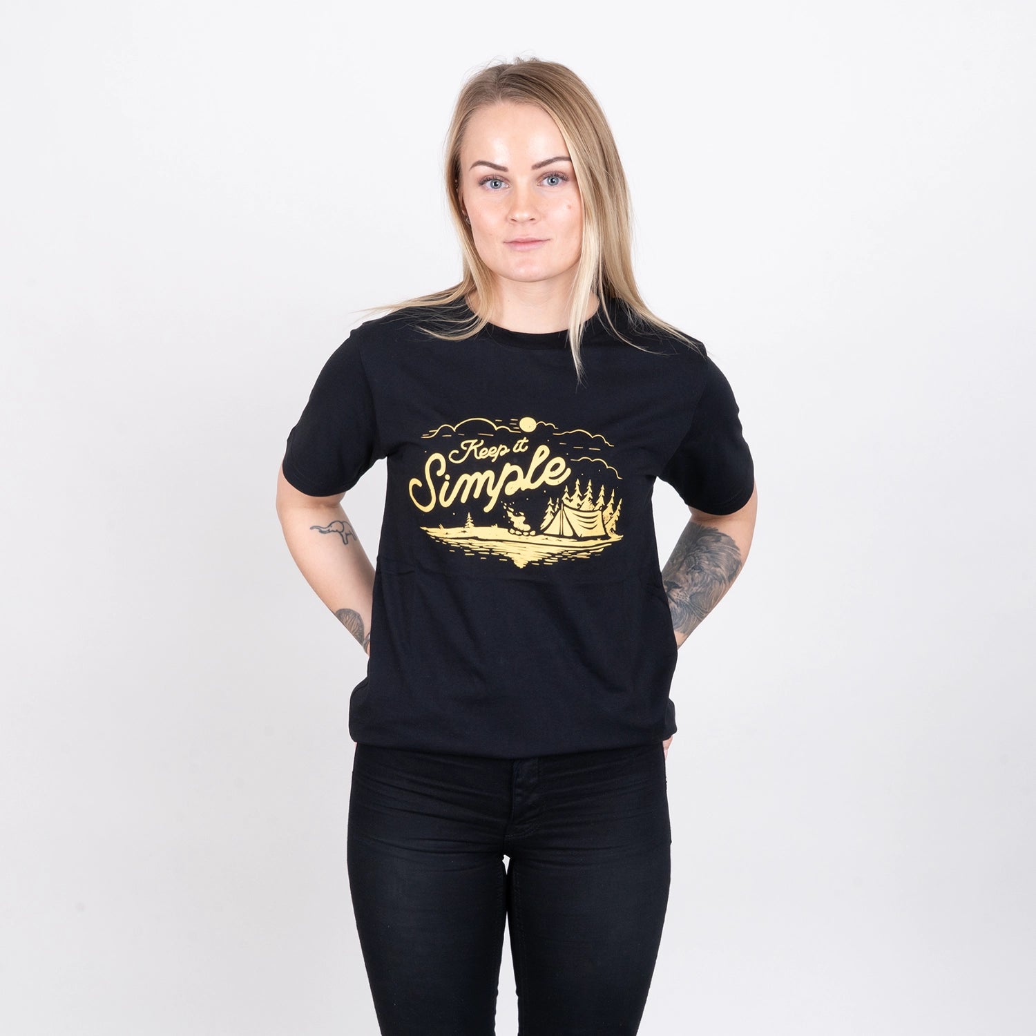 KEEP IT T-SHIRT - BLACK
