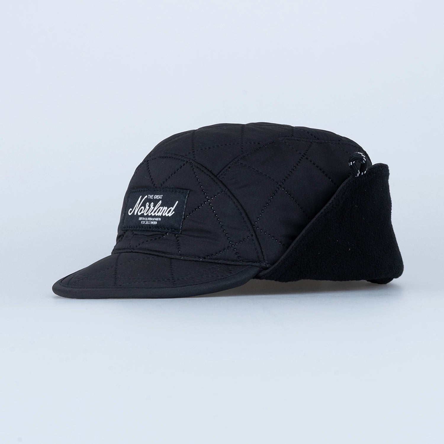 KIRUNA QUILTED KEPS - BLACK