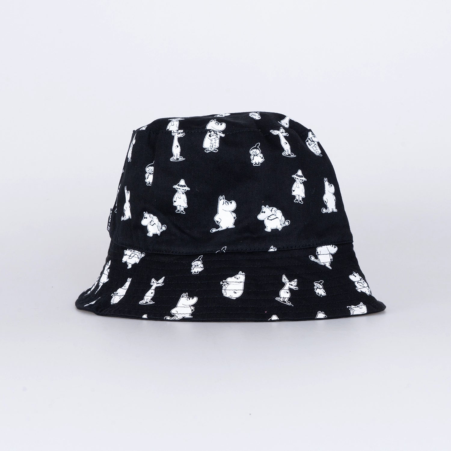 MUMIN BUCKET HAT - BLACK/WHITE