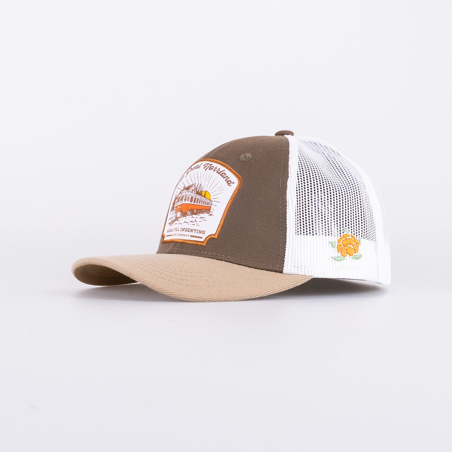 NÄRA TILL INGENTING TRUCKER LOW - BROWN