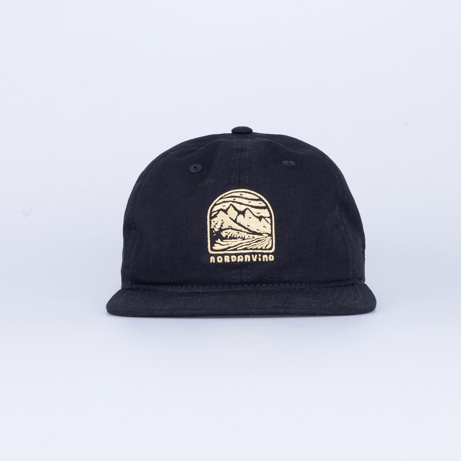 NORDANVIND 2 6-PANEL KEPS - BLACK