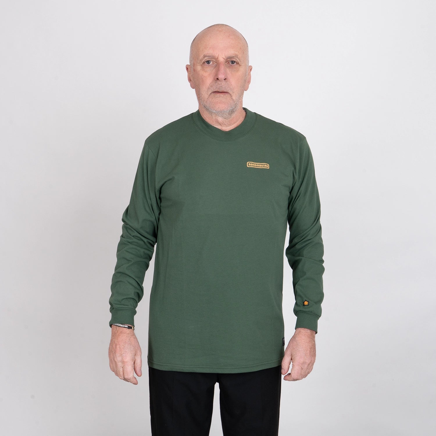 NORDANVIND 2 LONGSLEEVE - FOREST GREEN