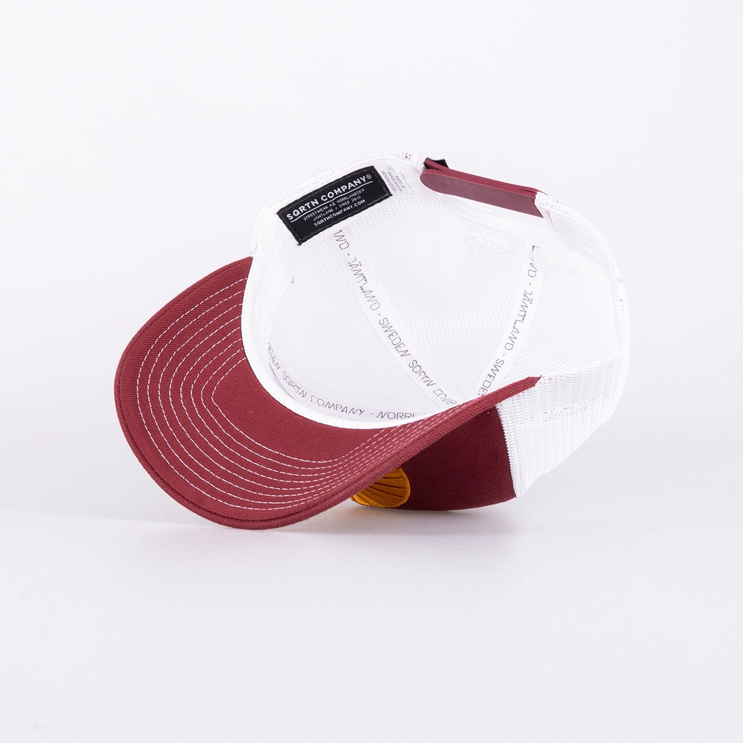 NORDAN EMBLEM TRUCKER KEPS - BURGUNDY