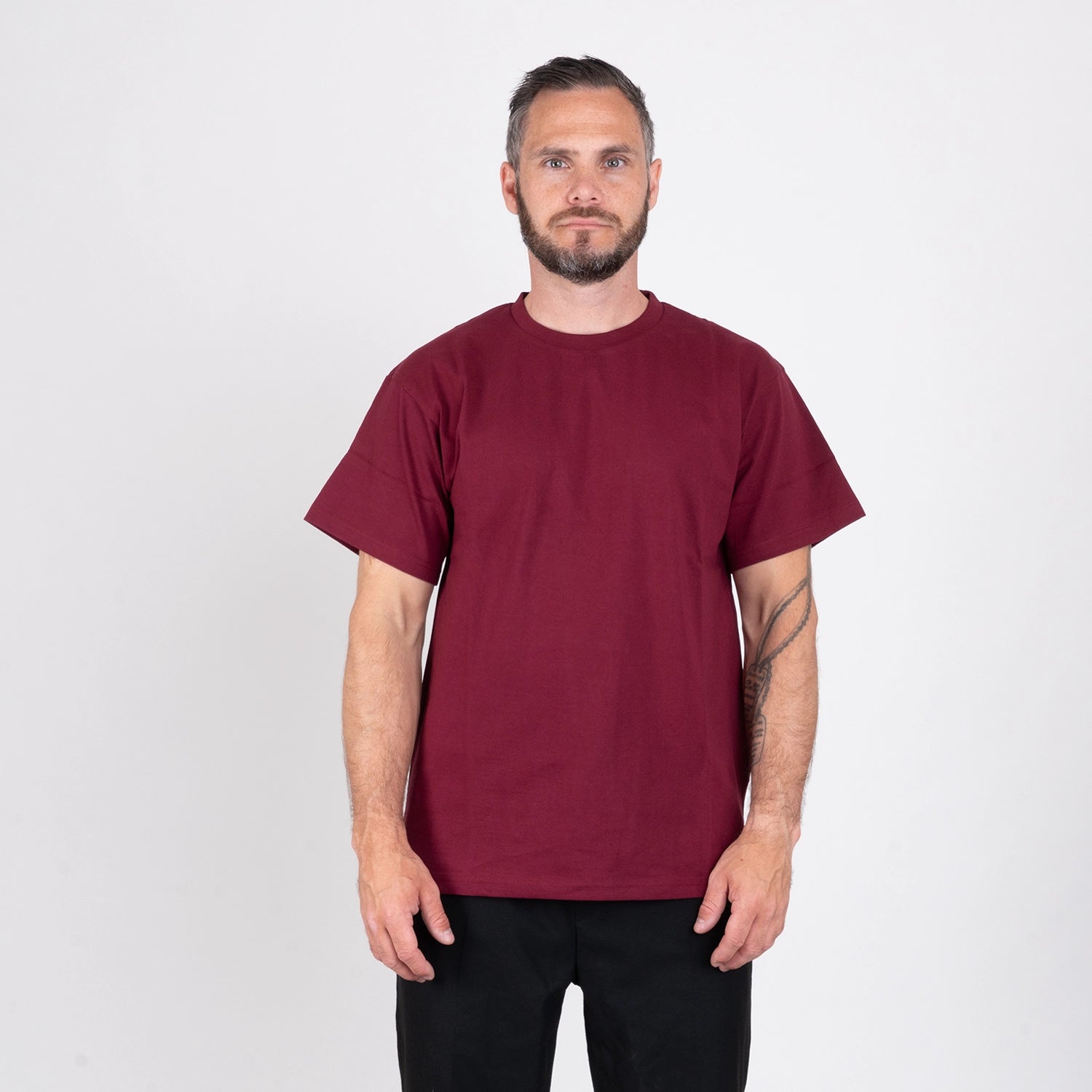 CB MINI T-SHIRT - DARK BURGUNDY