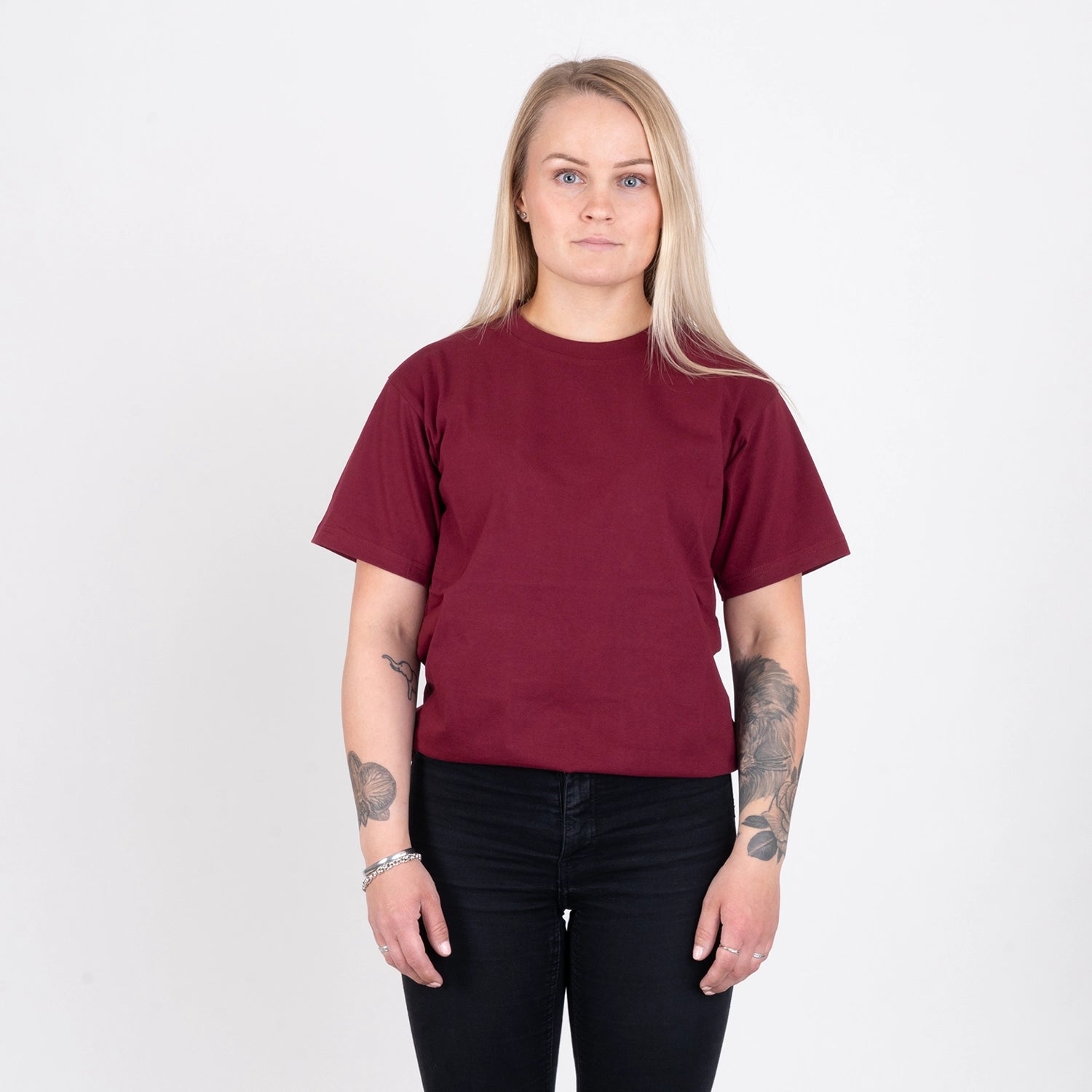CB MINI T-SHIRT - DARK BURGUNDY