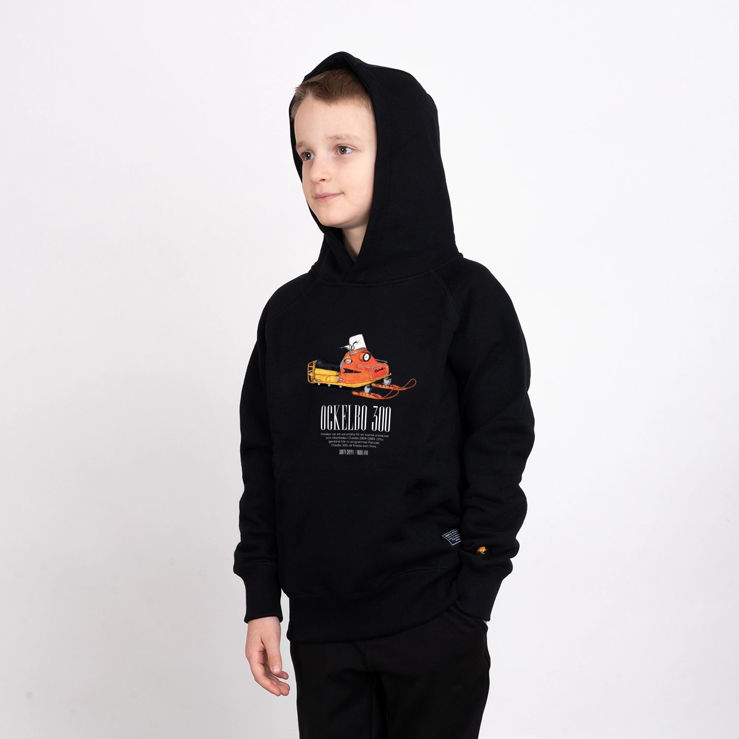 OCKELBO JUNIOR HOODIE - BLACK