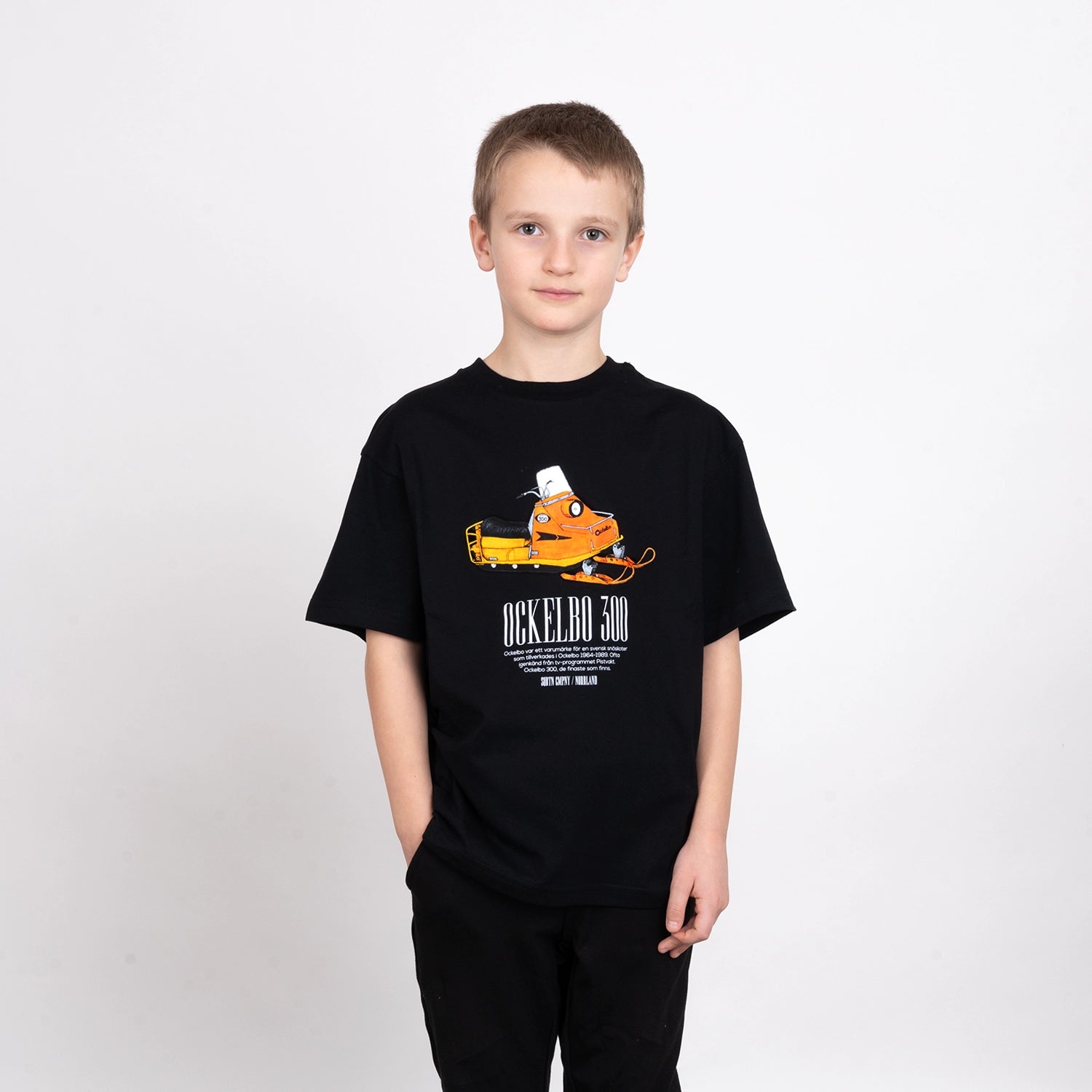 OCKELBO JUNIOR T-SHIRT - BLACK