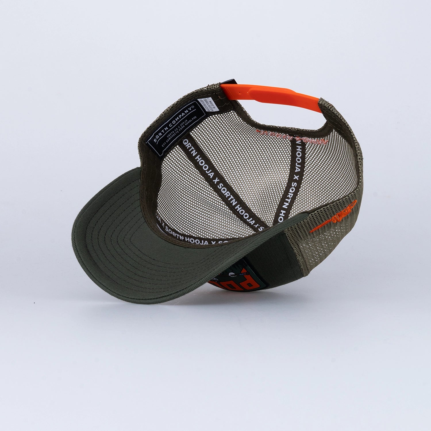 POLERS BADGE JR TRUCKER KEPS - HOOJA GREEN
