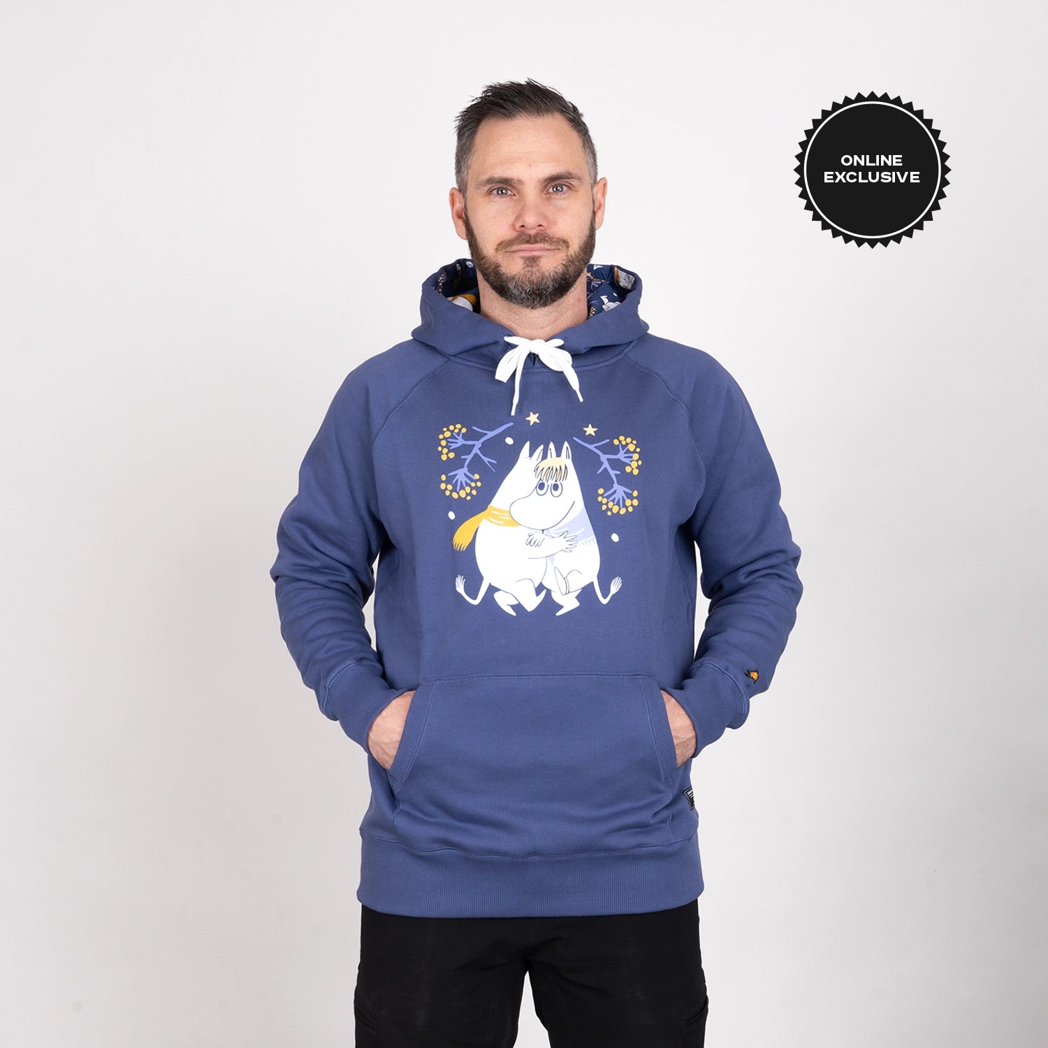 SNOW HOODIE - MUMIN NAVY