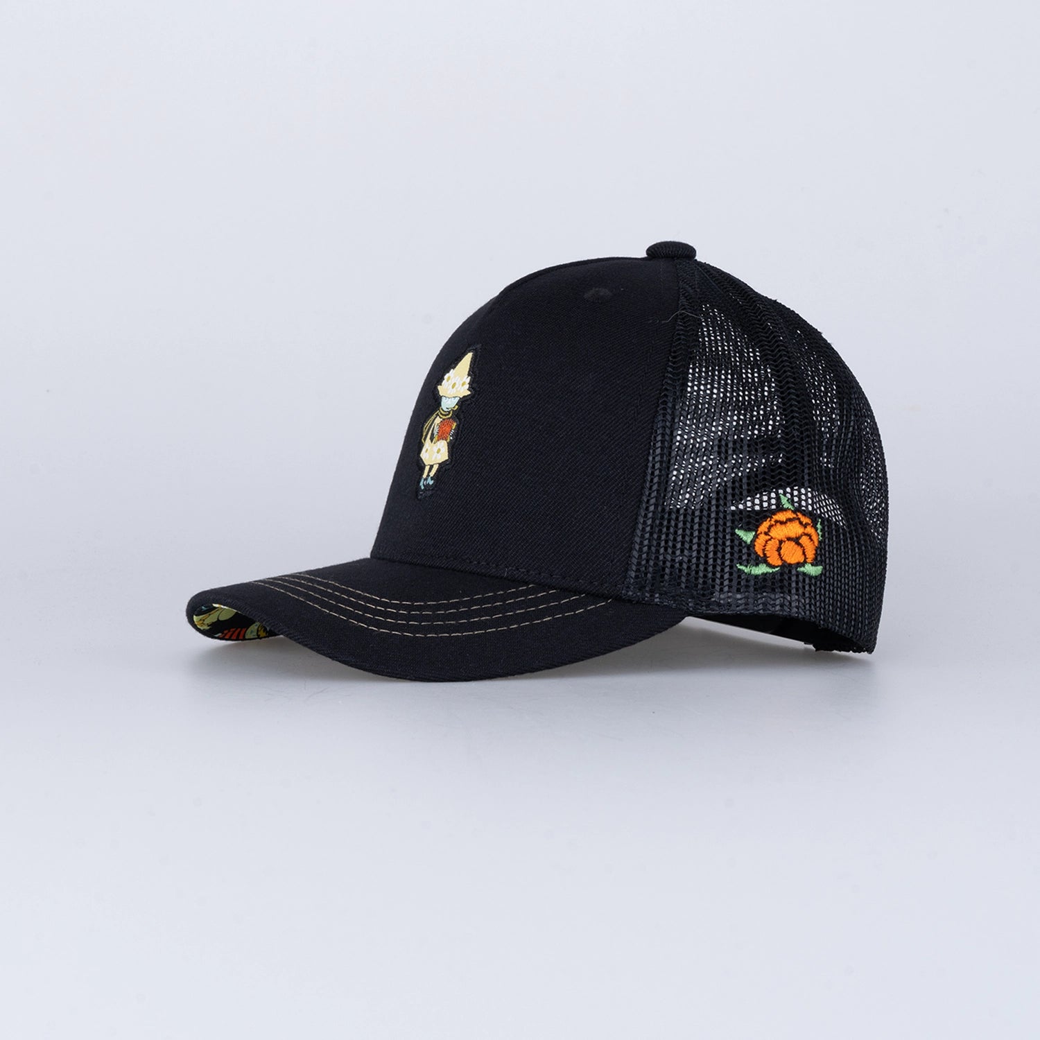 SNUFKIN KIDS TRUCKER CAP - MUMIN BLACK