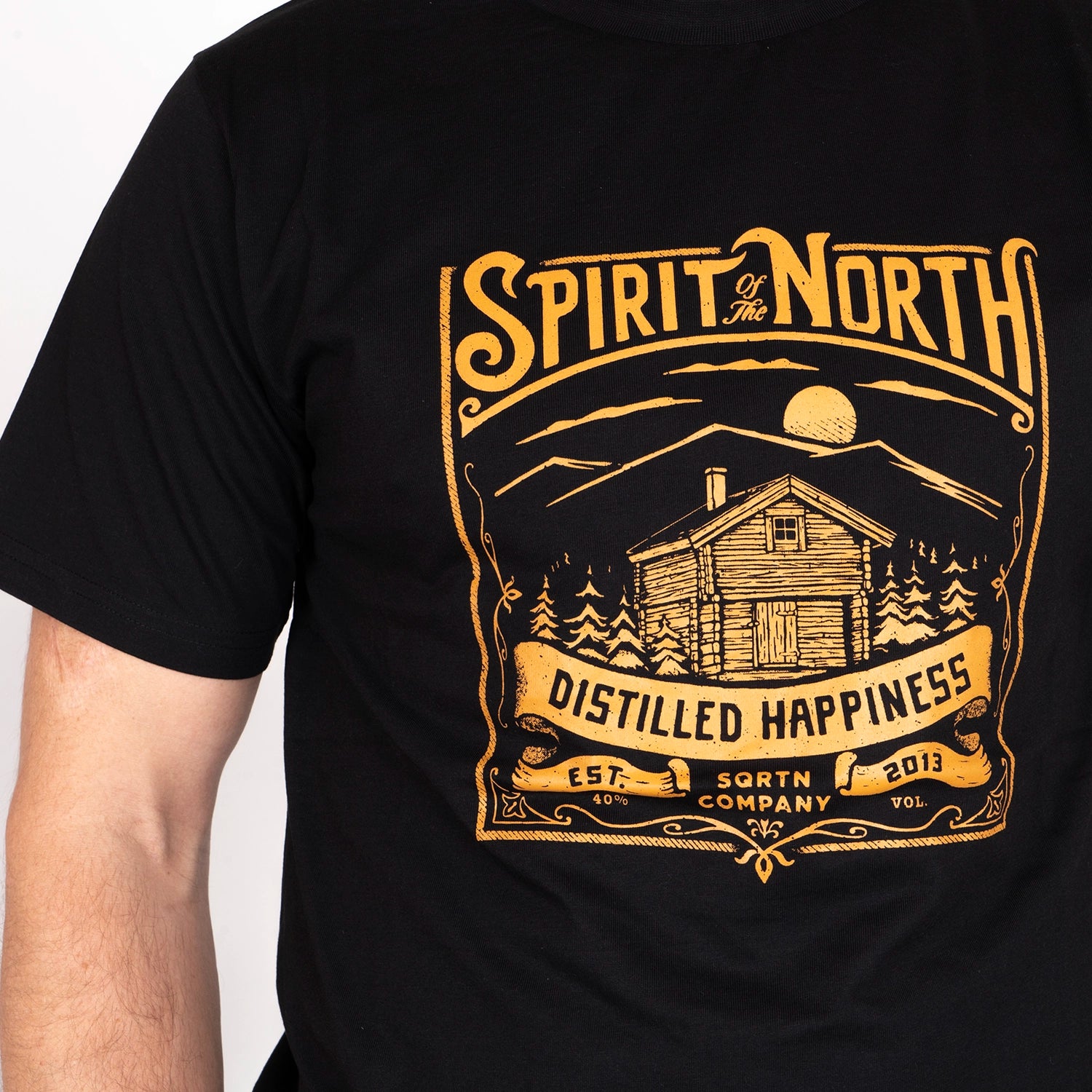 SPIRIT T-SHIRT - BLACK