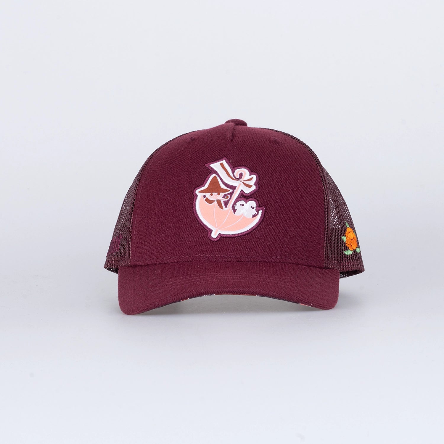 UMBRELLA KIDS TRUCKER CAP - MUMIN BURGUNDY