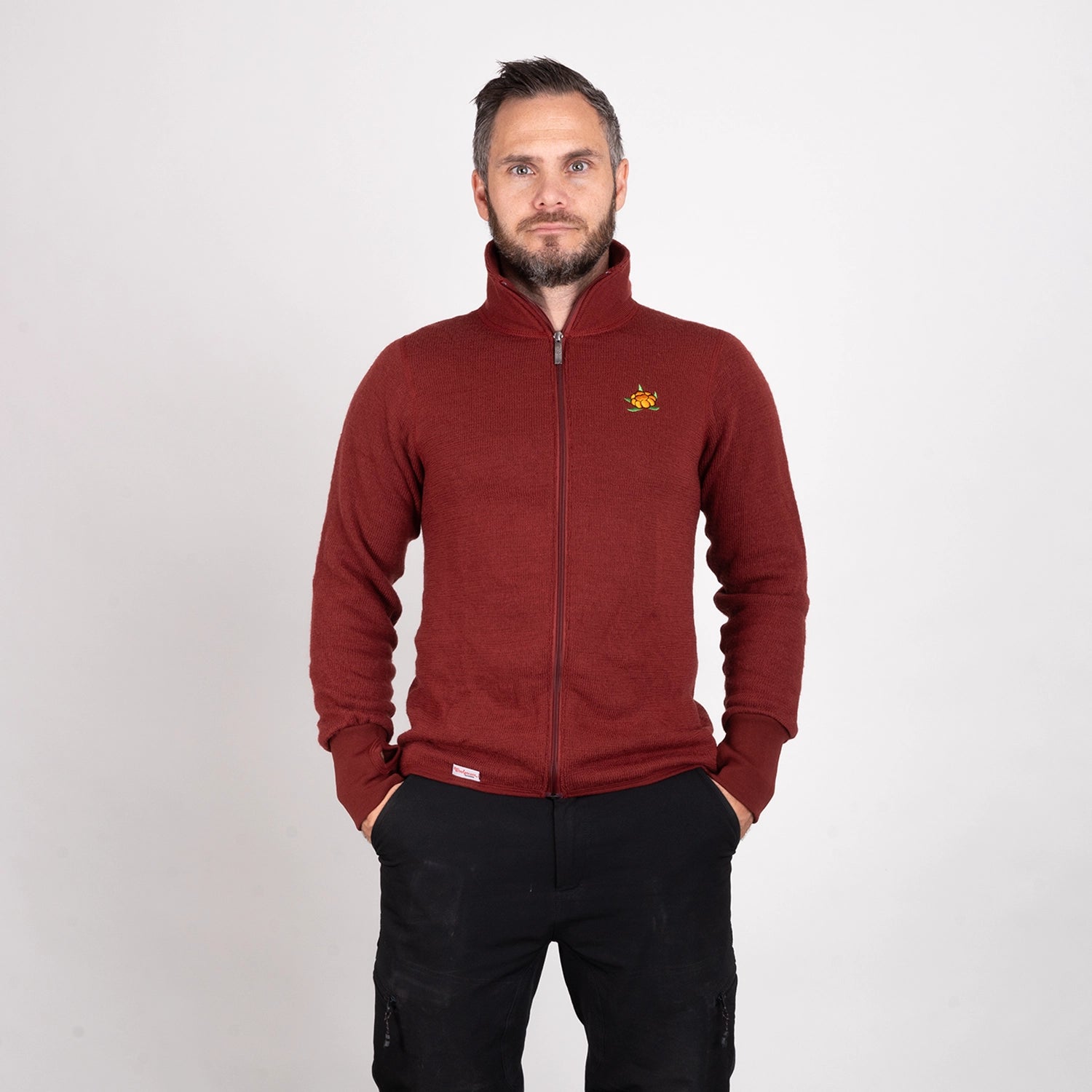 CB WOOLPOWER 400 JACKET - RUST RED